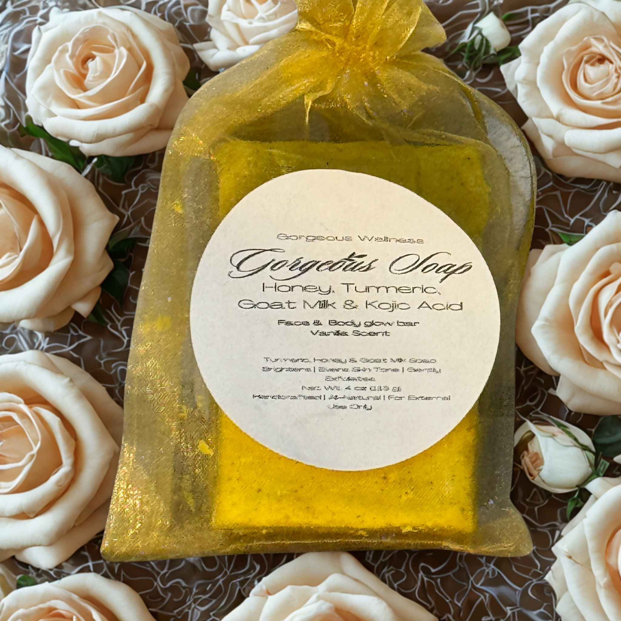 Gorgeous – Turmeric ,Goat Milk and Kojic Acid Glow Naturally