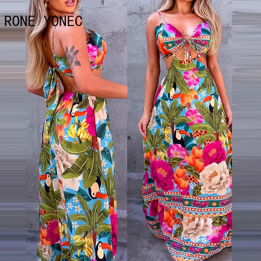 Tropical Paradise Maxi Dress