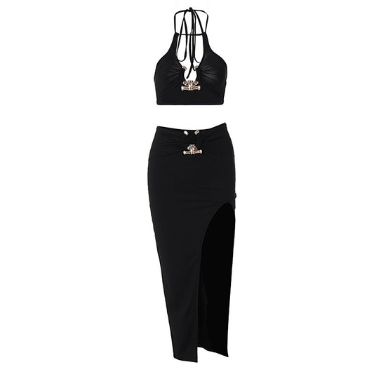 Midnight Allure Cut-Out Ensemble